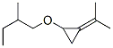 1-(2-Methylbutyloxy)-2-(1-methylethylidene)cyclopropaneStructure,56667-09-5Structure 1-(2-Methylbutyloxy)-2-(1-methylethylidene)cyclopropane Structure,56667-09-5Structure