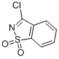 3-Chloro-1,2-benzothiazole 1,1-dioxide Structure,567-19-1Structure
