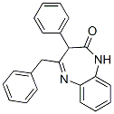 1,3-Dihydro-3-phenyl-4-(phenylmethyl)-2h-1,5-benzodiazepin-2-oneStructure,56771-67-6Structure 1,3-Dihydro-3-phenyl-4-(phenylmethyl)-2h-1,5-benzodiazepin-2-one Structure,56771-67-6Structure