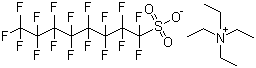 Heptadecafluorooctanesulfonic acid tetraethylammonium saltStructure,56773-42-3Structure Heptadecafluorooctanesulfonic acid tetraethylammonium salt Structure,56773-42-3Structure