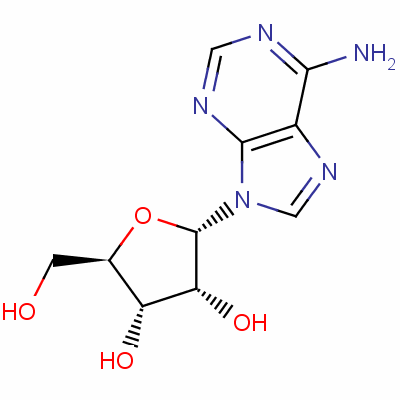 9-Alpha-ribofuranosyladenine Structure,5682-25-7Structure