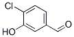 Benzaldehyde, 4-chloro-3-hydroxy-Structure,56962-12-0Structure Benzaldehyde, 4-chloro-3-hydroxy- Structure,56962-12-0Structure