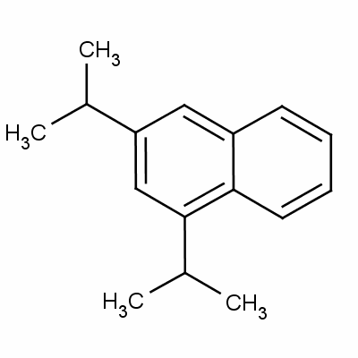 1,3-雙(異丙基)萘結構式_57122-16-4結構式