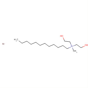 N-methyl-n-n-dodecyl-n,n-di(hydroxyethyl)ammonium bromide Structure,57122-49-3Structure