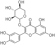 Avicularin standard Structure,572-30-5Structure