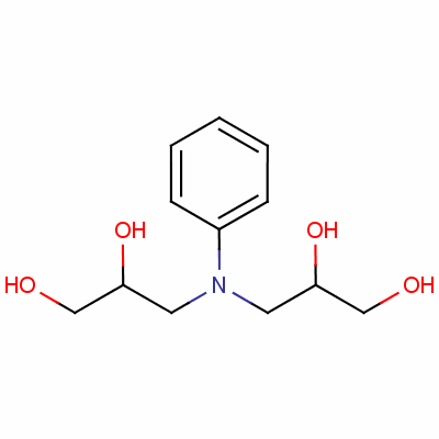 3,3’-(Phenylimino)bispropane-1,2-diolStructure,57302-22-4Structure 3,3’-(Phenylimino)bispropane-1,2-diol Structure,57302-22-4Structure