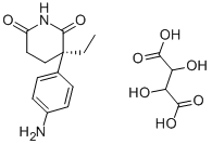 R-(+)-氨魯米特酒石酸鹽結(jié)構(gòu)式_57344-88-4結(jié)構(gòu)式