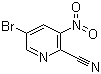 5-Bromo-3-nitropyridine-2-carbonitrile Structure,573675-25-9Structure