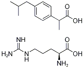 L-arginine, α-methyl-4-(2-methylpropyl)benzeneacetateStructure,57469-82-6Structure L-arginine, α-methyl-4-(2-methylpropyl)benzeneacetate Structure,57469-82-6Structure