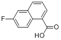 6-Fluoronaphthalene-1-carboxylicacid Structure,575-08-6Structure