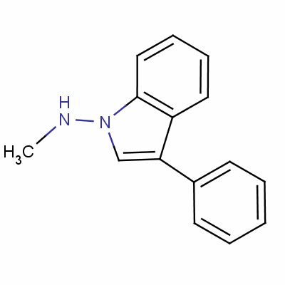 N-methyl-3-phenyl-1h-indol-1-amineStructure,57647-15-1Structure N-methyl-3-phenyl-1h-indol-1-amine Structure,57647-15-1Structure
