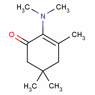 2-(Dimethylamino)-3,5,5-trimethylcyclohex-2-en-1-oneStructure,57696-94-3Structure 2-(Dimethylamino)-3,5,5-trimethylcyclohex-2-en-1-one Structure,57696-94-3Structure