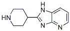 1H-imidazo[4,5-b]pyridine,2-(4-piperidinyl)-(9ci) Structure,578709-10-1Structure
