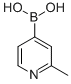 2-Methylpyridine-4-boronic acid Structure,579476-63-4Structure