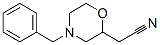 4-芐基-2-嗎啉乙腈結(jié)構(gòu)式_57962-45-5結(jié)構(gòu)式
