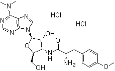 Puromycin Structure,58-58-2Structure
