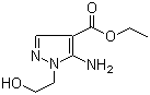 5-Amino-1-(2-hydroxyethyl)-1h-pyrazole-4-carboxylic acid ethyl ester Structure,58046-49-4Structure