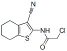 2-氯-N-(3-氰基-4,5,6,7-四氫-1-苯并噻吩-2-基)乙酰胺結(jié)構(gòu)式_58125-40-9結(jié)構(gòu)式