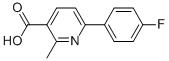 6-(4-Fluoro-phenyl)-2-methyl-nicotinic acidStructure,582325-06-2Structure 6-(4-Fluoro-phenyl)-2-methyl-nicotinic acid Structure,582325-06-2Structure