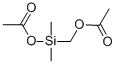 Acetoxymethyldimethylacetoxysilane Structure,5833-57-8Structure