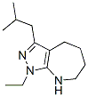 (9ci)-1-乙基-1,4,5,6,7,8-六氫-3-(2-甲基丙基)-吡唑并[3,4-b]氮雜卓結(jié)構(gòu)式_583811-70-5結(jié)構(gòu)式