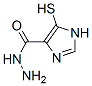 1H-imidazole-4-carboxylicacid,5-mercapto-,hydrazide(9ci)Structure,58413-35-7Structure 1H-imidazole-4-carboxylicacid,5-mercapto-,hydrazide(9ci) Structure,58413-35-7Structure