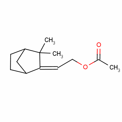 (Z)-2-(3,3-二甲基雙環(huán)[2.2.1]庚-2-基)乙酸乙酯結構式_58437-70-0結構式