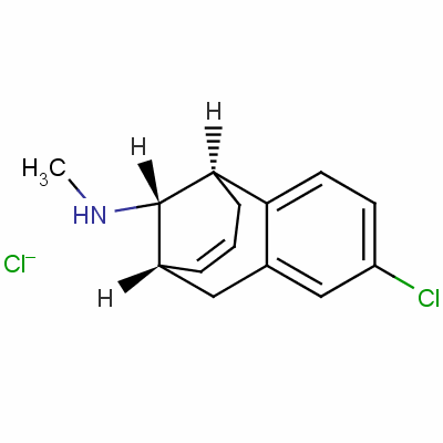 (5Alpha,9alpha,11s*)-[2-氯-5,6,9,10-四氫-5,9-甲烷苯并環(huán)辛烯-11-基]甲基氯化銨結(jié)構(gòu)式_58501-36-3結(jié)構(gòu)式
