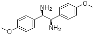 1R,2R-1,2-Di(4’-methoxyphenyl)-1,2-diaminoethanStructure,58520-04-0Structure 1R,2R-1,2-Di(4’-methoxyphenyl)-1,2-diaminoethan Structure,58520-04-0Structure
