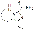 (9ci)-3-乙基-5,6,7,8-四氫-吡唑并[3,4-b]氮雜卓-1(4h)-硫代甲酰胺結構式_585514-99-4結構式
