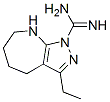 (9ci)-3-乙基-5,6,7,8-四氫-吡唑并[3,4-b]氮雜卓-1(4h)-羧酰胺結(jié)構(gòu)式_585520-64-5結(jié)構(gòu)式
