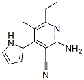 (9ci)-2-氨基-6-乙基-5-甲基-4-(1H-吡咯-2-基)-3-吡啶甲腈結(jié)構(gòu)式_585551-21-9結(jié)構(gòu)式