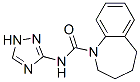 2,3,4,5-四氫-n-1H-1,2,4-噻唑-3-基-1H-1-苯氮雜卓-1-羧酰胺結(jié)構(gòu)式_585577-25-9結(jié)構(gòu)式