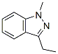 1H-indazole, 3-ethyl-1-methyl-Structure,58734-65-9Structure 1H-indazole, 3-ethyl-1-methyl- Structure,58734-65-9Structure
