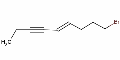 (E)-9-溴-5-壬烯-3-炔結構式_58763-65-8結構式