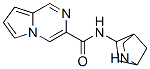 (9CI)-N-2-氮雜雙環(huán)[2.2.1]-5-庚基吡咯并[1,2-a]吡嗪-3-羧酰胺結(jié)構(gòu)式_588725-33-1結(jié)構(gòu)式