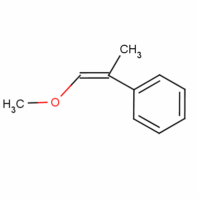 (Z)-beta-甲氧基-alpha-甲基苯乙烯結構式_58966-08-8結構式