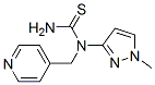 (9CI)-N-(1-甲基-1H-吡唑-3-基)-N-(4-吡啶甲基)-硫脲結(jié)構(gòu)式_590351-68-1結(jié)構(gòu)式