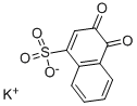 Potassium 1,2-naphthoquinone-4-sulfonic acid Structure,5908-27-0Structure