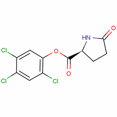2,4,5-Trichlorophenyl 5-oxo-l-prolinateStructure,5910-47-4Structure 2,4,5-Trichlorophenyl 5-oxo-l-prolinate Structure,5910-47-4Structure