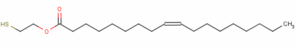 (9Z)-9-十八碳烯酸2-巰基乙基酯結(jié)構(gòu)式_59118-78-4結(jié)構(gòu)式