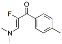 (Z)-(9CI)-3-(二甲基氨基)-2-氟-1-(4-甲基苯基)-2-丙烯-1-酮結(jié)構(gòu)式_59160-27-9結(jié)構(gòu)式