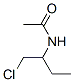 N-[1-(氯甲基)丙基]乙酰胺結(jié)構(gòu)式_59173-61-4結(jié)構(gòu)式