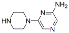 2-Pyrimidinamine,4-(1-piperazinyl)-(9ci)Structure,59215-38-2Structure 2-Pyrimidinamine,4-(1-piperazinyl)-(9ci) Structure,59215-38-2Structure