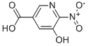 5-Hydroxy-6-nitropyridine-3-carboxylic acidStructure,59288-43-6Structure 5-Hydroxy-6-nitropyridine-3-carboxylic acid Structure,59288-43-6Structure
