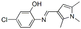 (9CI)-5-氯-2-[[(1,2,5-三甲基-1H-吡咯-3-基)亞甲基]氨基]-苯酚結(jié)構(gòu)式_593272-56-1結(jié)構(gòu)式