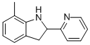 1H-indole,2,3-dihydro-7-methyl-2-(2-pyridinyl)-(9ci)Structure,595547-34-5Structure 1H-indole,2,3-dihydro-7-methyl-2-(2-pyridinyl)-(9ci) Structure,595547-34-5Structure