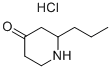 2-Propylpiperidin-4-one HCl；2-propylpiperidin-4-one hydrochloride Structure,59663-72-8Structure