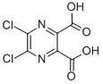 5,6-Dichloro-2,3-pyrazinedicarboxylic acid Structure,59715-45-6Structure