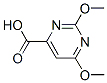 2,6-Dimethoxypyrimidine-4-carboxylic acid Structure,59864-30-1Structure